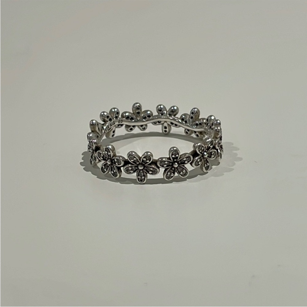Authentic Pandora Daisy Ring Size 9